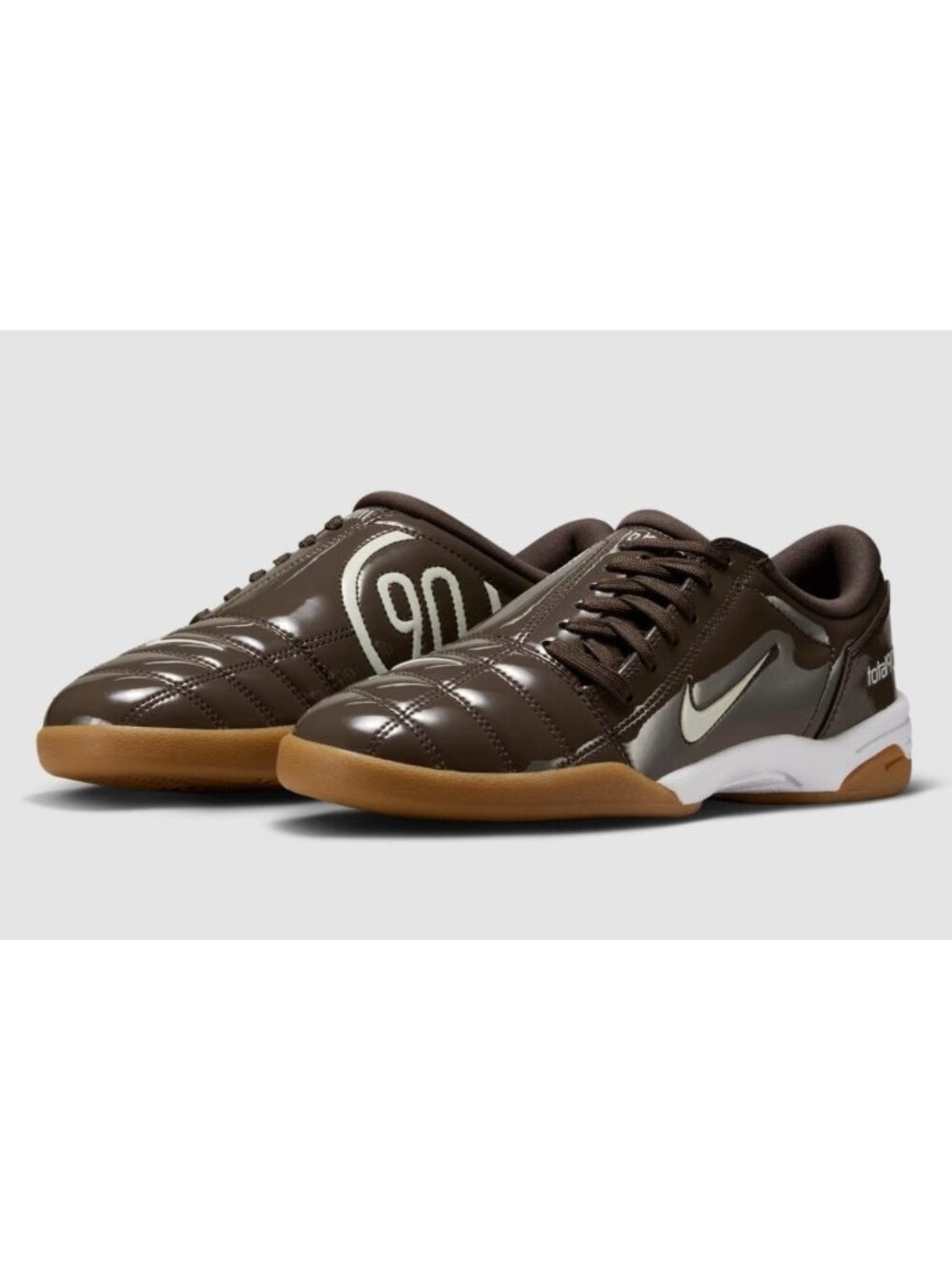 Nike IB5666-202 Total 90 3 Patent Baroque Sneakers Brown ( 6 )